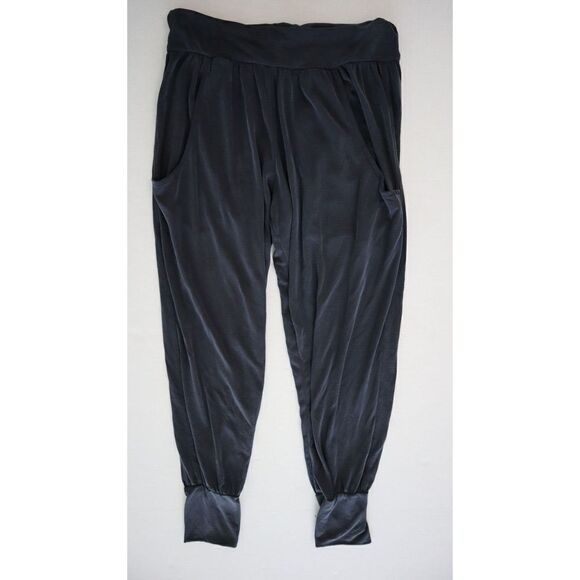 Zyia Active Women's Sz M Black Stretch Trail Jogger Workout Pants - Picture 1 of 6